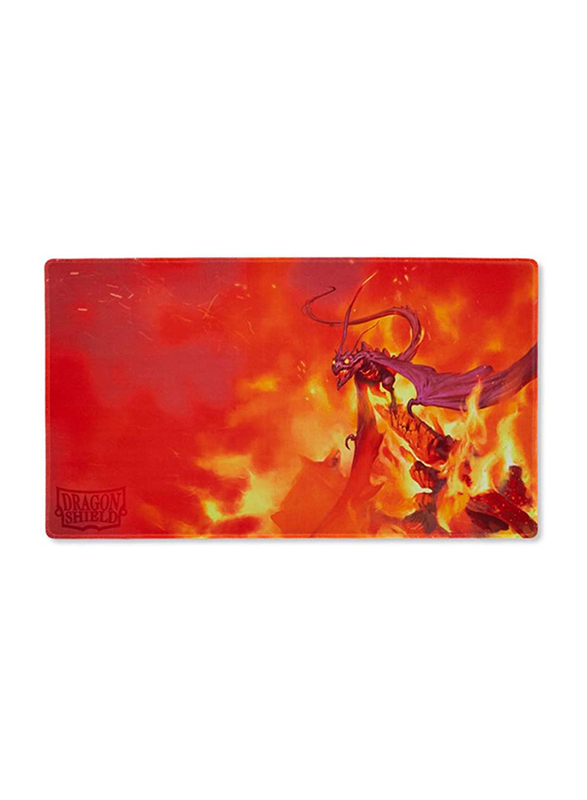

Arcane Tinmen ApS Dragon Shield Usaqin Playmat, Ages 16+, Matte Orange,