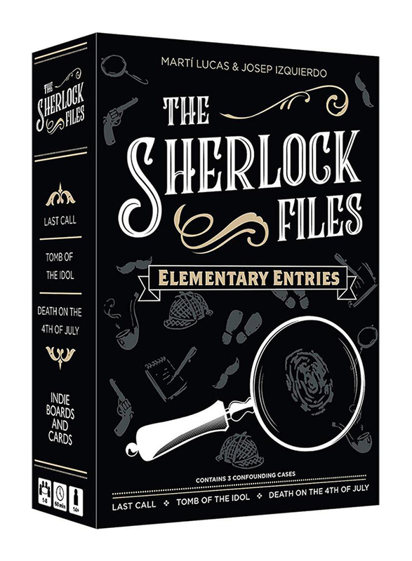 

Indie Boards and Cards The Sherlock Files: Elementary Entries Board Game