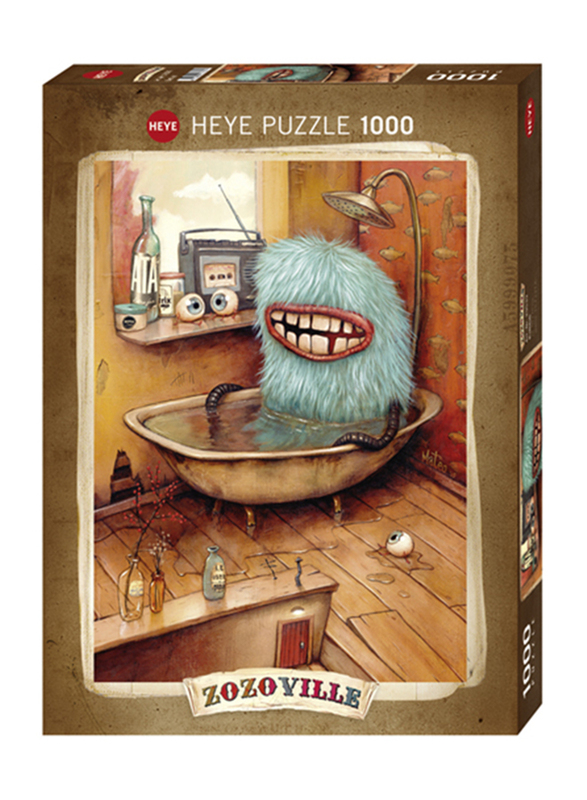 

Heye 1000-Piece Zozoville Bathtub Jigsaw Puzzle