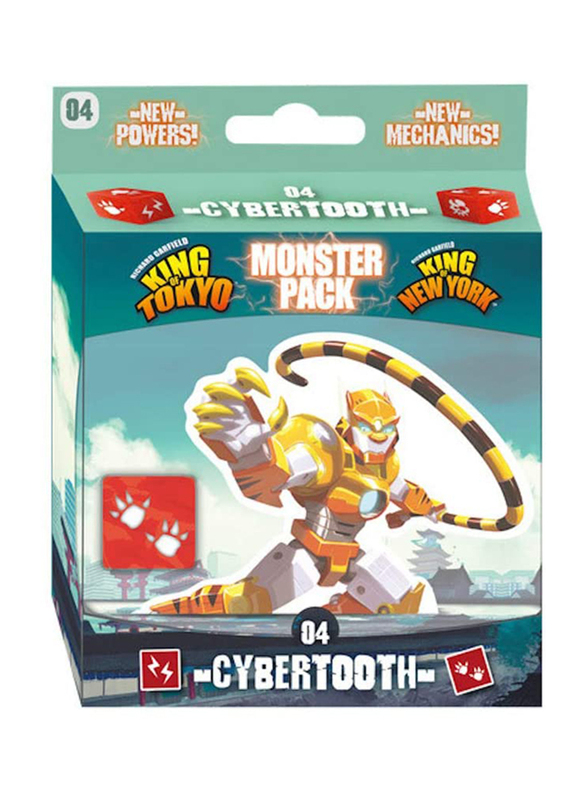 

Iello King of Tokyo: Monster Pack Cybertooth Board Game