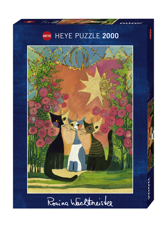 

Heye 2000-Piece Roses Rosina Wachtmeister Puzzle, 8+ Years