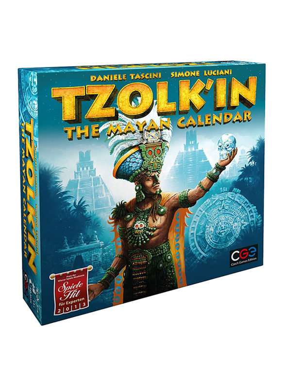 

Czech Games Edition Tzolk'in: The Mayan Calendar Tribes and Prophecies Board Game, 13+ Years