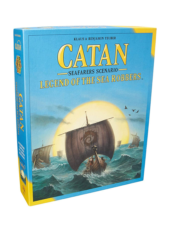 

Catan Studios Catan Seafarers: Legend of the Sea Robbers Board Game, 13+ Years
