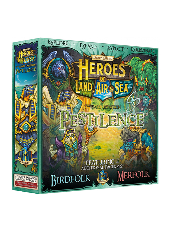 

Gamelyn Games Heroes of Land, Air and Sea: Pestilence Board Game, 14+ Years