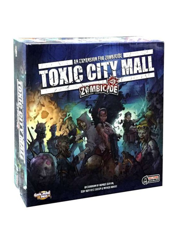 

CMON Zombicide Toxic City Mall Board Game, 14+ Years