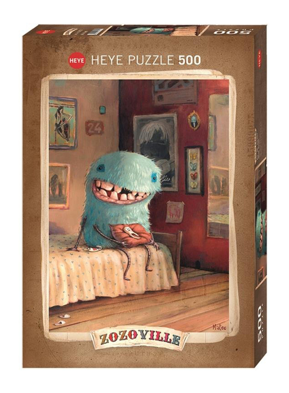 

Heye 500-Piece Zozoville Milk Tooth Puzzle, 12+ Years