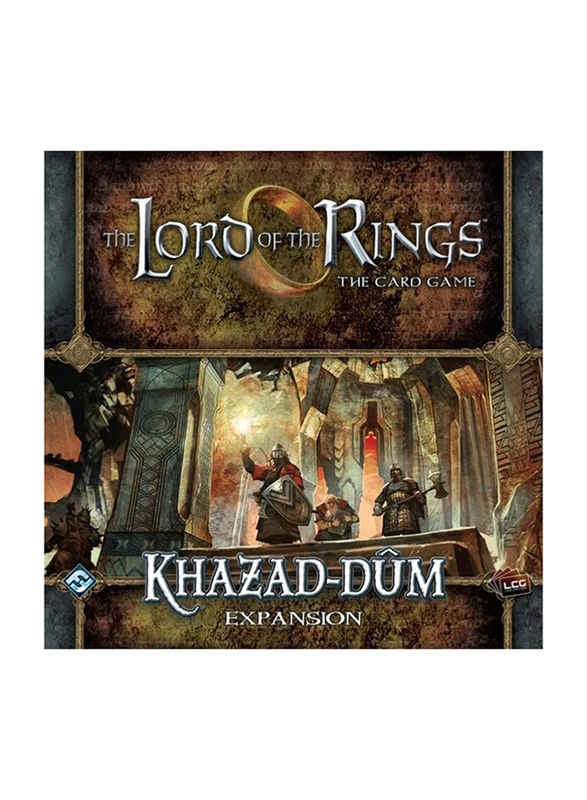 

Fantasy Flight Games The Lord of the Rings LCG - Pack 07: Khazad-Dum (Campaign) Card Game, 13+ Years