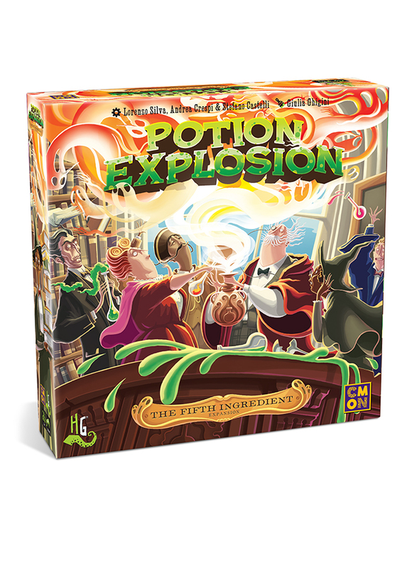 

CMON Potion Explosion The Fifth Ingredient Board Game, 14+ Years