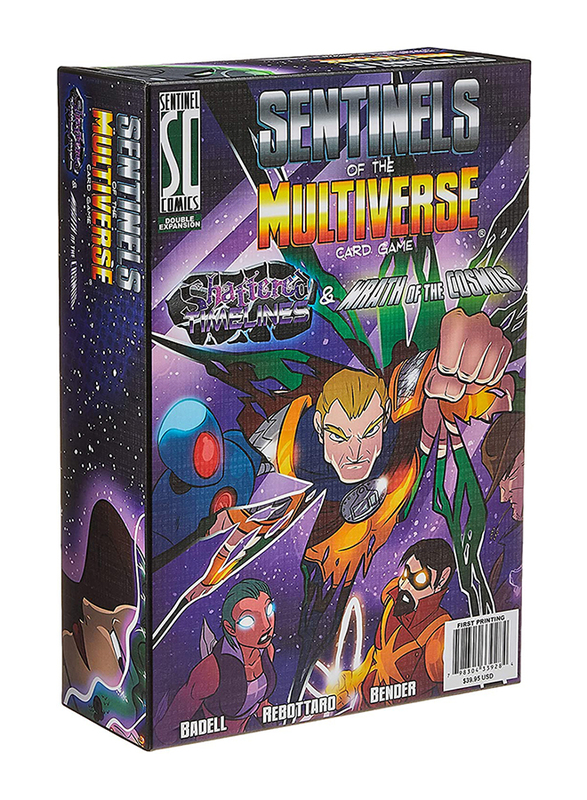 

Greater Than Games Sentinels of the Multiverse Shattered Timelines and Wrath of the Cosmos Card Game, 13+ Years