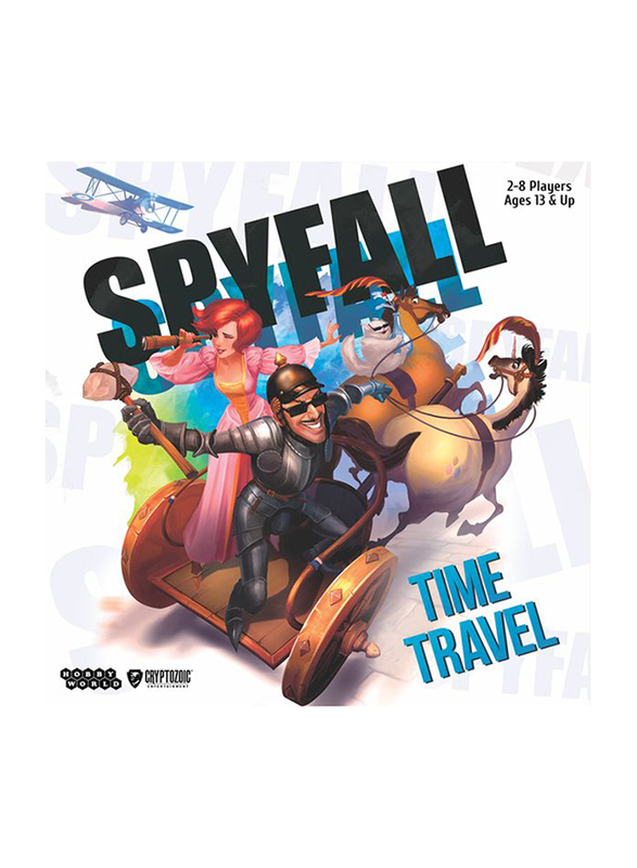 

Cryptozoic Entertainment Spyfall: Time Tavel Board Game, 13+ Years