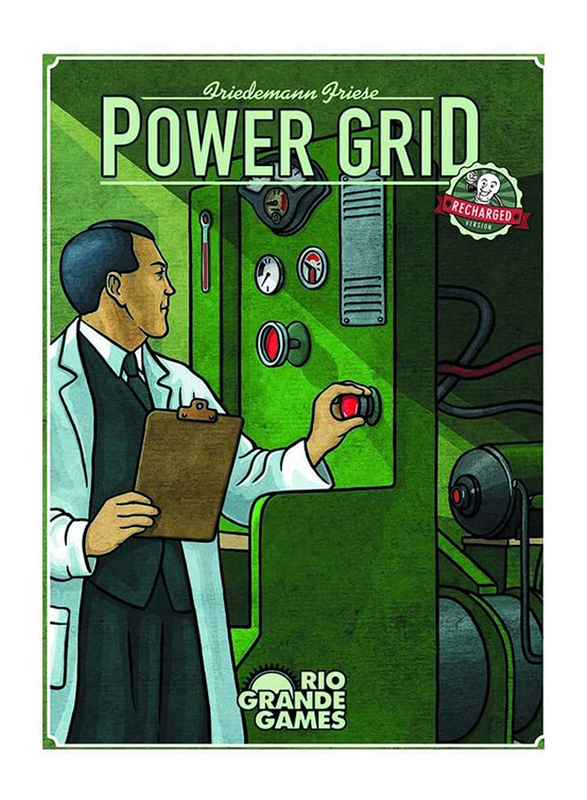 

Rio Grande Games Power Grid: Recharged Board Game