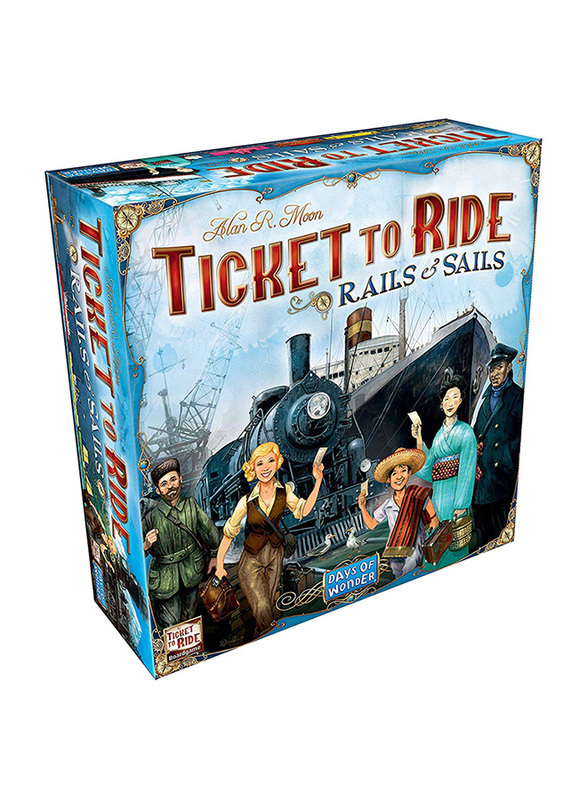 

Days of Wonder Ticket to Ride: Rails & Sails Board Game, 10+ Years