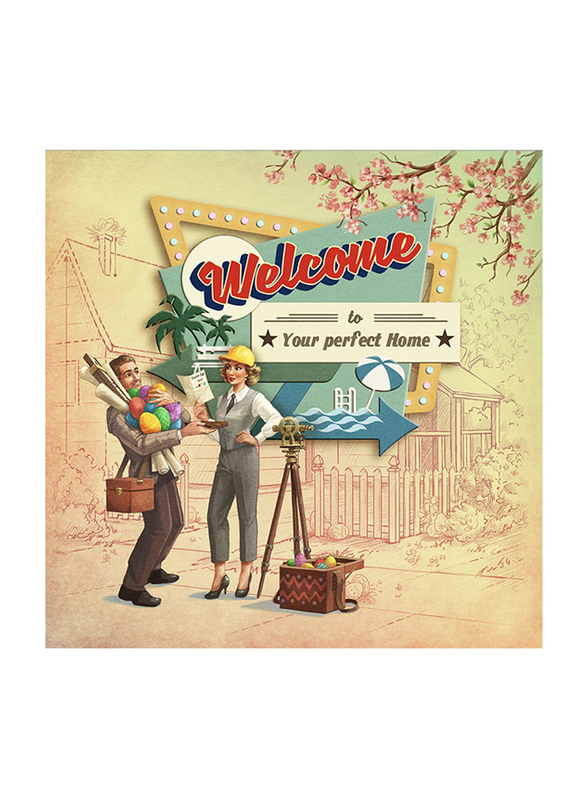 

Deep Water Games Welcome to Spring Thematic Neighborhood Board Game, 10+ Years
