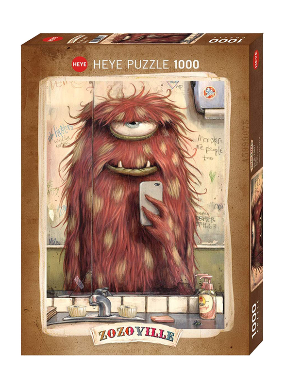

Heye 1000-Piece Zozoville Selfie Puzzle, 3+ Years