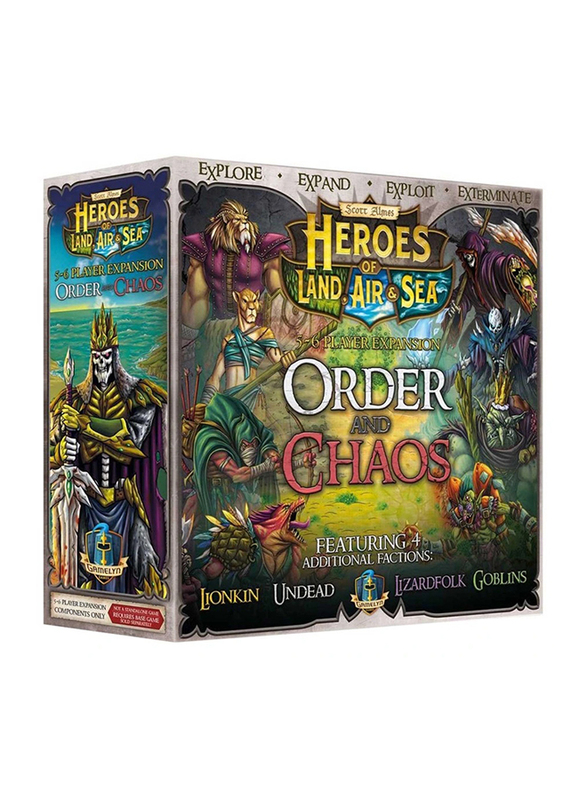 

Gamelyn Games Heroes of Land, Air and Sea: Order and Chaos Board Game, 14+ Years