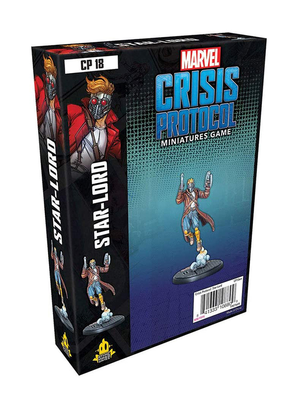 

Atomic Mass Games Marvel Crisis Protocol Star Lord, 22 Pieces, Ages 14+