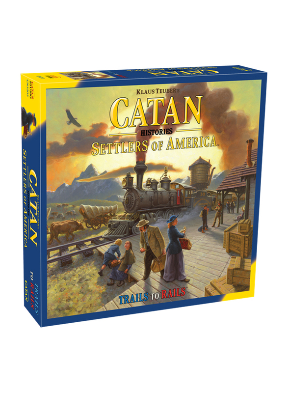 

Catan Studios Catan Histories: Settlers of America Trails to Rails Board Game, 10+ Years