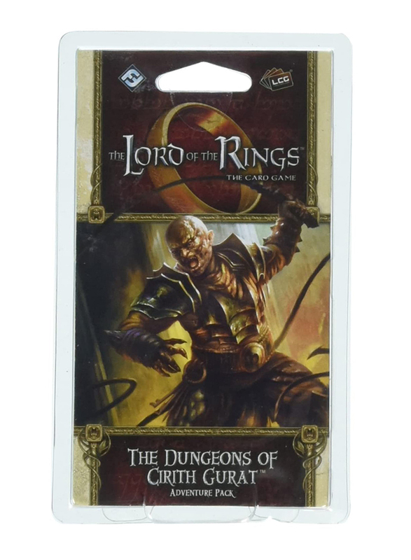 

Fantasy Flight Games Lord of The Rings LCG Pack 59: The Dungeons of Cirith Gurat Card Game, 14+ Years