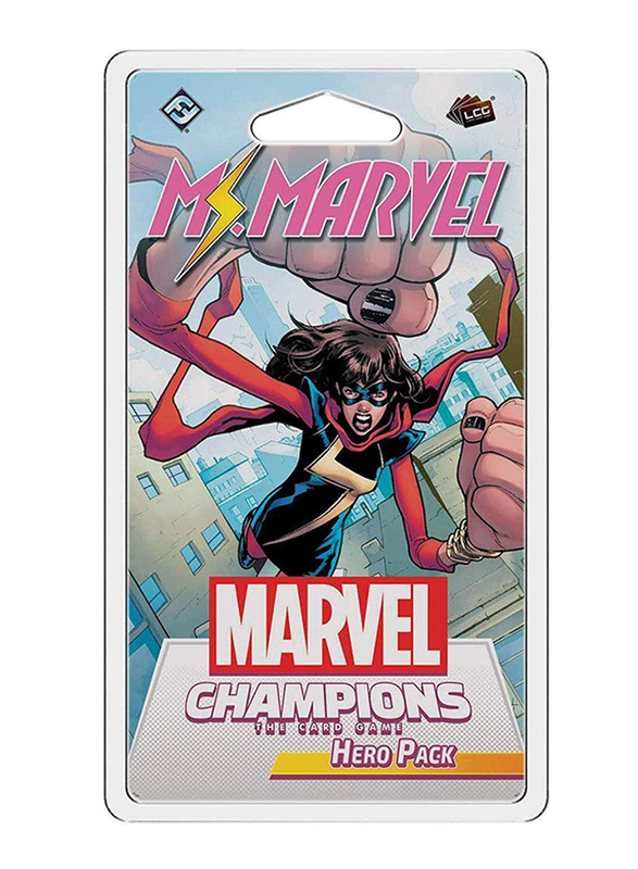 

Fantasy Flight Games Marvel Champions Ms. Marvel Hero Pack Card Game, 14+ Years