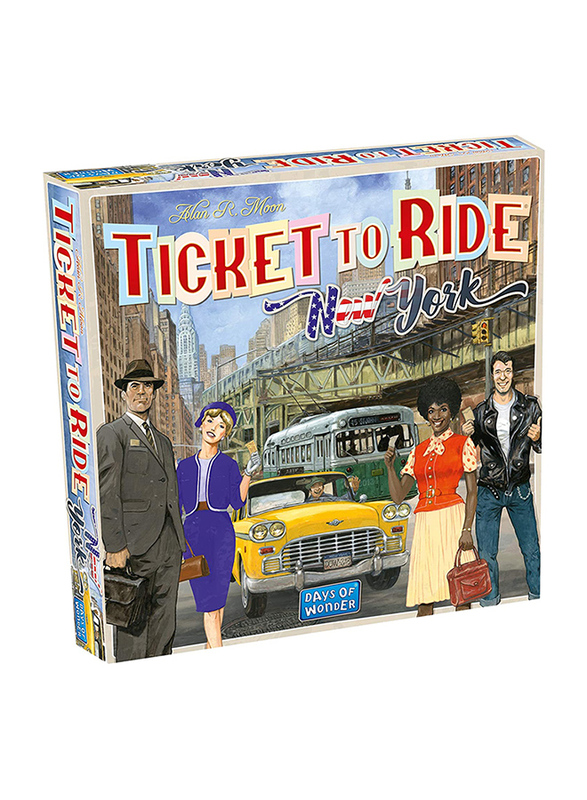 

Days of Wonder Ticket to Ride: New York Board Game, 8+ Years