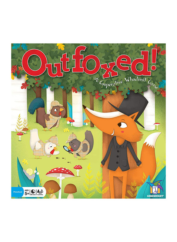 

Gamewright Outfoxed! Board Game, 5+ Years