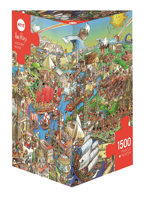 

Heye 1500-Piece History River Puzzle