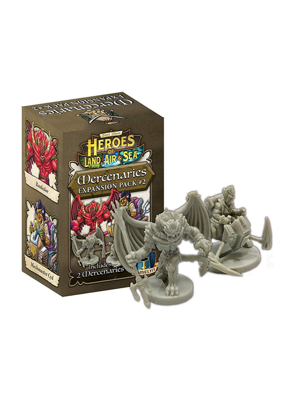 

Gamelyn Games Heroes of Land, Air and Sea Pack 02: Mercenaries Board Game, 14+ Years