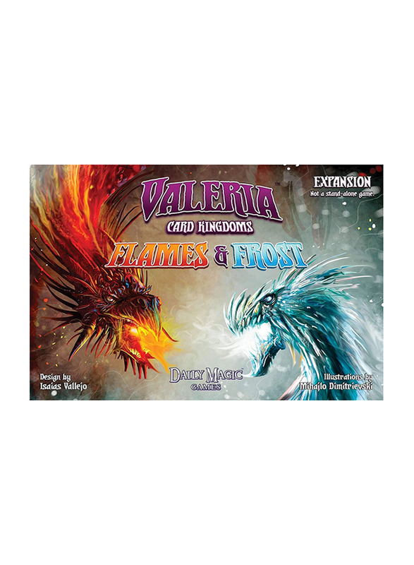 

Daily Magic Games Valeria: Card Kingdom Flames & Frost Card Game, 14+ Years