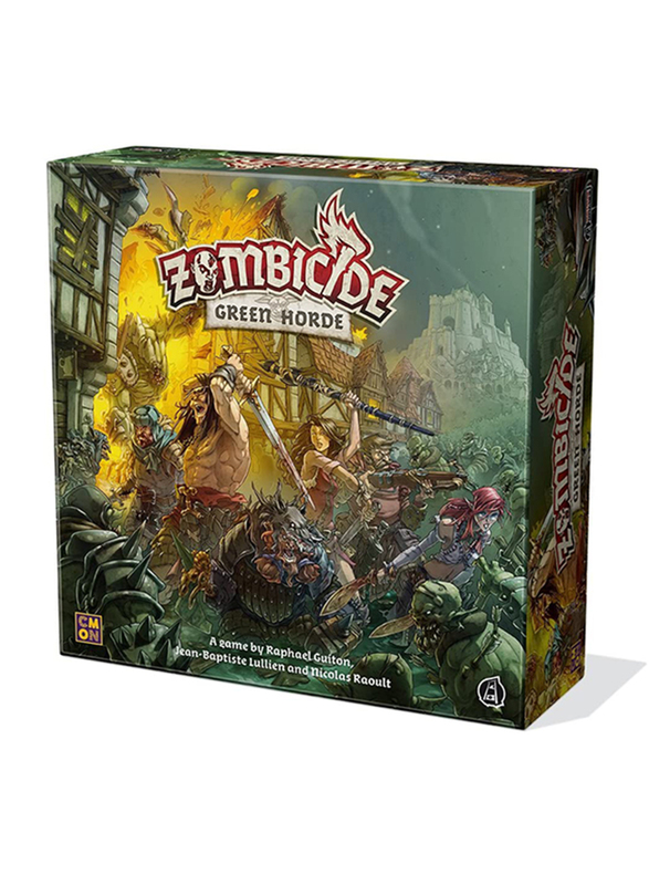 

CMON Zombicide: Green Horde Core Game Board Game, 14+ Years