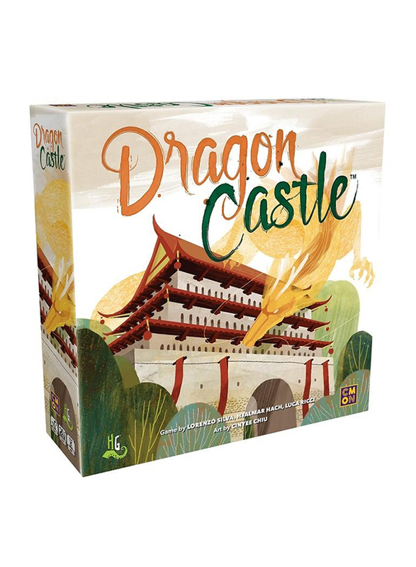 

CMON Dragon Castle Board Game, 8+ Years