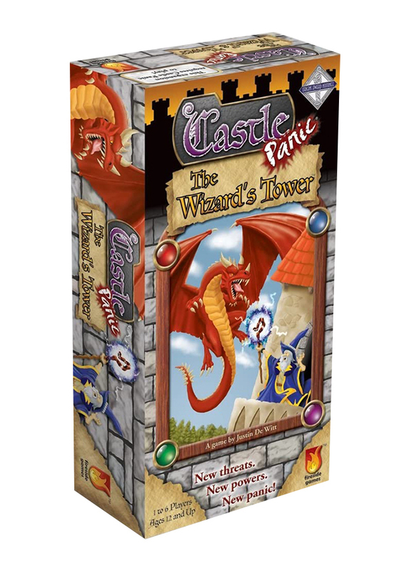 

Fireside Games Castle Panic: The Wizards Tower Board Game, 12+ Years