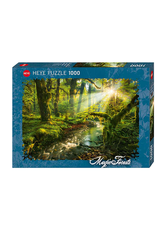 

Heye 1000-Piece Magic Forests - Spirit Garden Jigsaw Puzzle, 3+ Years