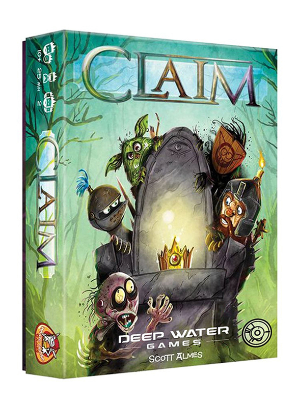 

Deep Water Games Claim Card Game, 10+ Years