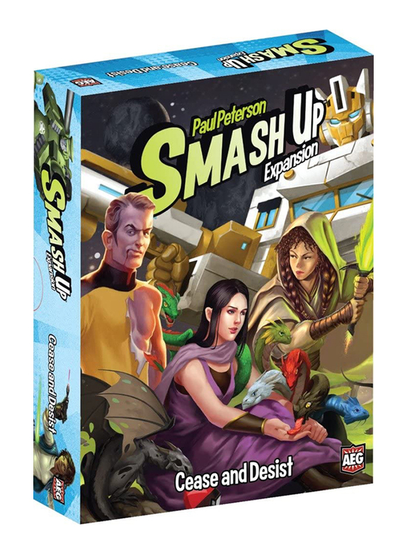 

AEG Smash Up: Cease and Desist Board Game, 12+ Years