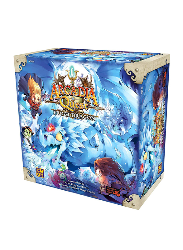 

CMON Arcadia Quest: Frost Dragon Board Game, 14+ Years