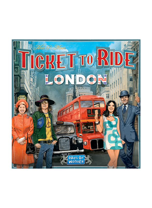

Days of Wonder Ticket to Ride: London Board Game, 6+ Years