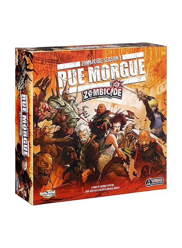 

CMON Zombicide: Season 3 Rue Morgue Board Game, 14+ Years