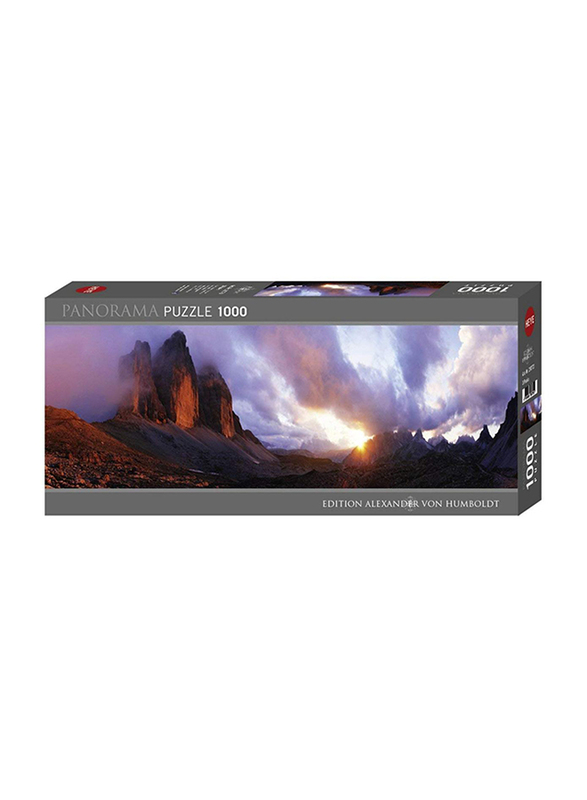 

Heye 1000-Piece 3 Peaks Panorama Puzzle, 12+ Years