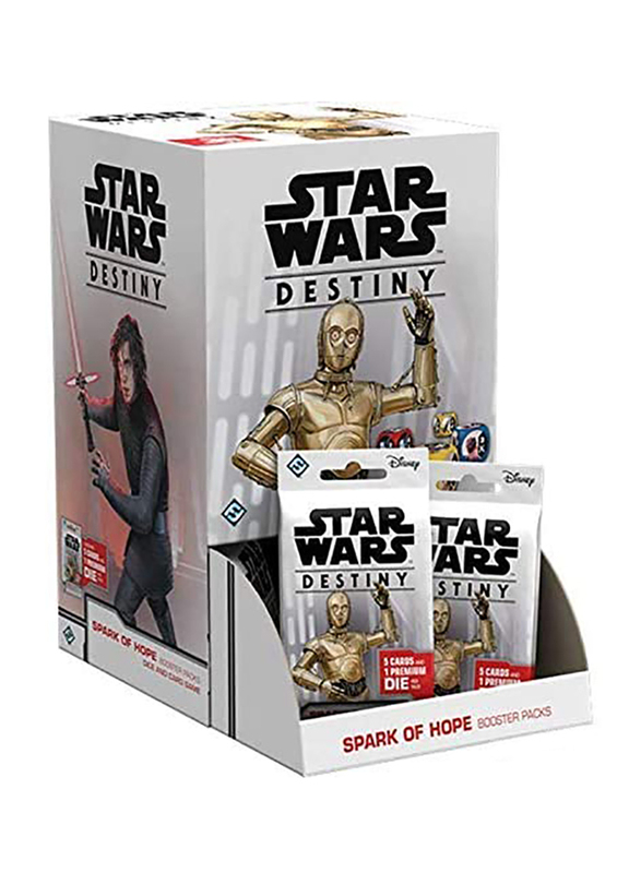 

Fantasy Flight Games Star Wars Destiny: Spark of Hope Booster Dice and Card Game, 13+ Years