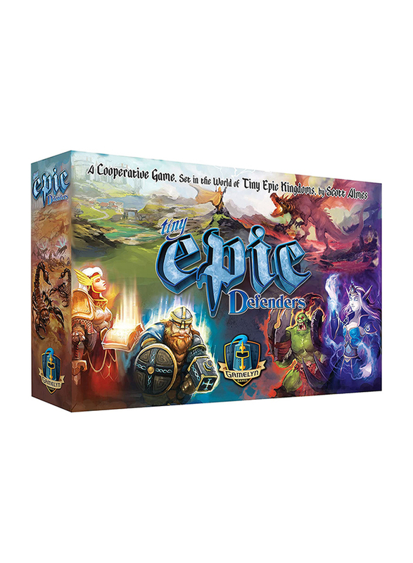 

Gamelyn Games Tiny Epic Defenders Board Game, 14+ Years