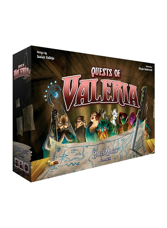 

Daily Magic Games Quests of Valeria Board Game, 14+ Years