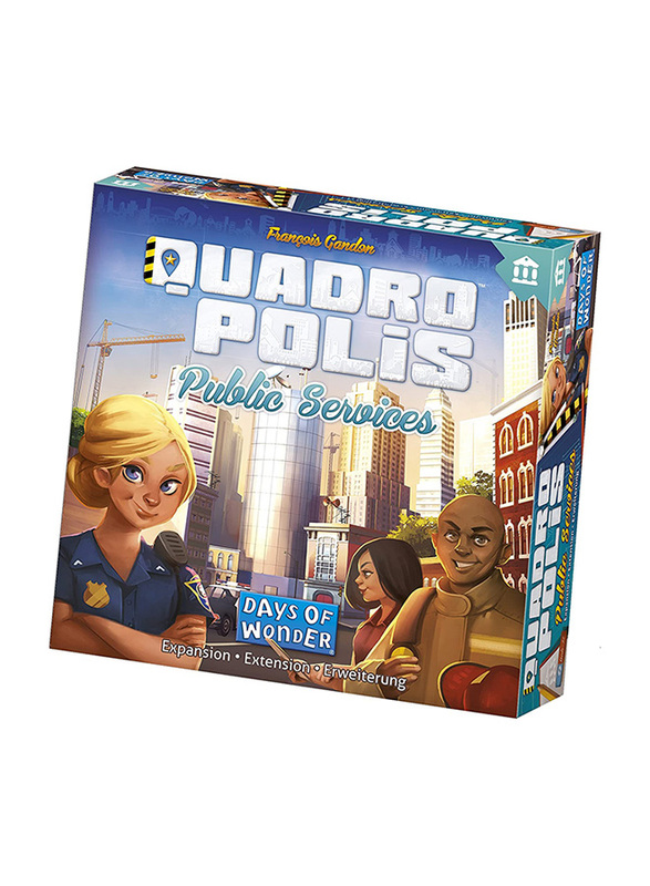 

Days of Wonder Quadropolis: Public Services Board Game, 8+ Years
