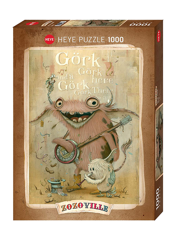 

Heye 1000-Piece Zozoville Banjo Puzzle, 12+ Years