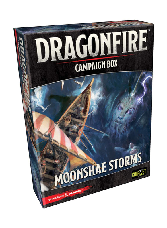 

Catalyst Game Labs D&D: Dragonfire DBG - Campaign - Moonshae Storms Board Game, 13+ Years