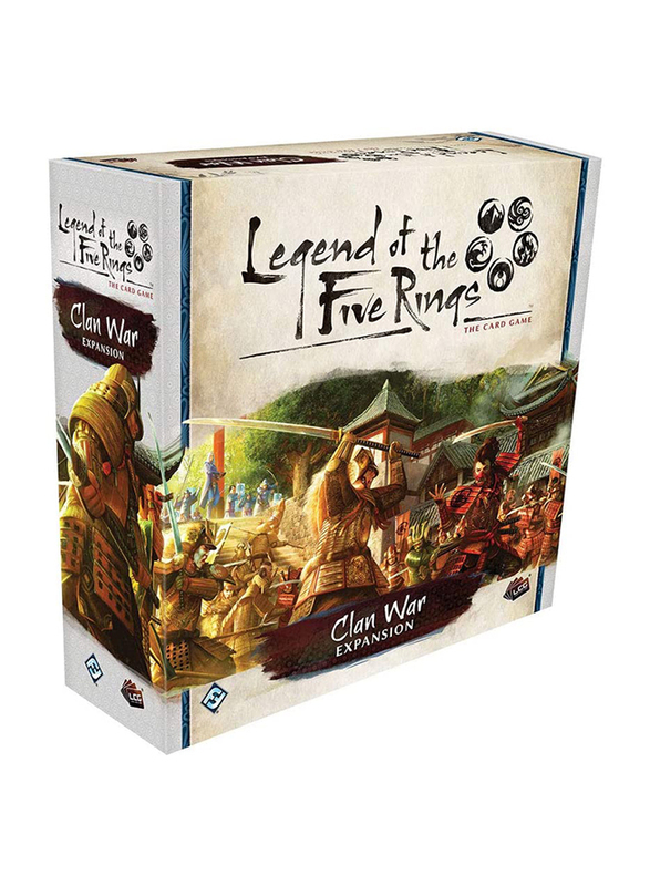 

Fantasy Flight Games Legend of the Five Rings LCG Pack 28: Clan War Card Game, 14+ Years