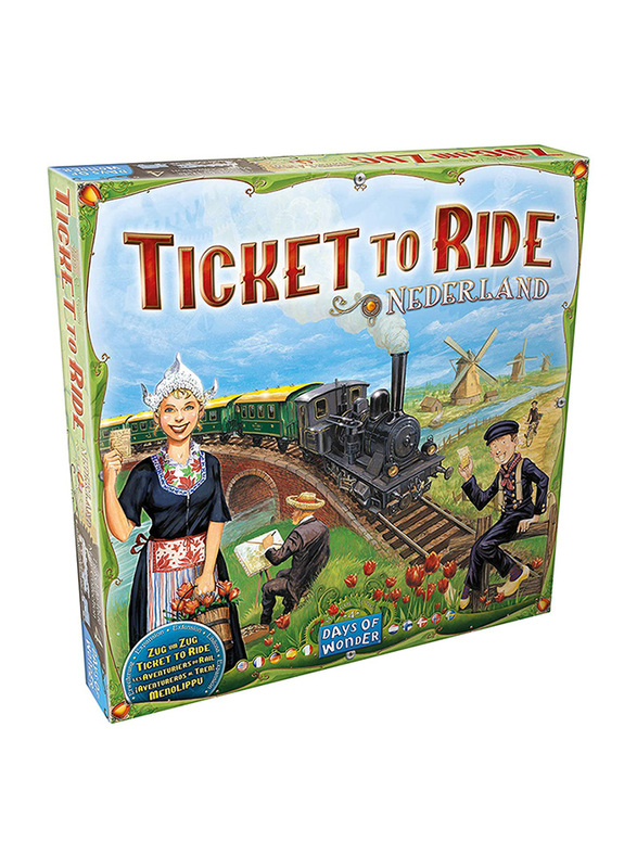 

Days of Wonder Ticket to Ride Map Vol. 4: Nederland Board Game, 8+ Years