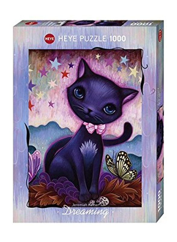 

Heye 1000-Piece Dreaming Black Kitty Puzzle