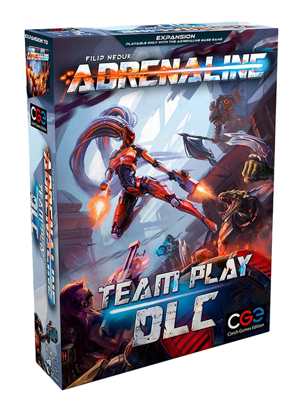 

Czech Games Edition Adrenaline Team Play DLC Board Game, 12+ Years