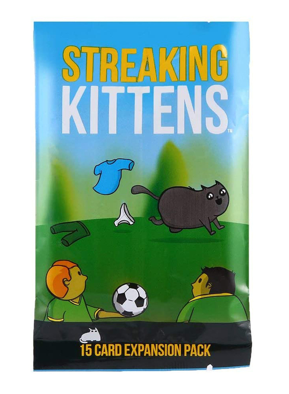 

Breaking Games Exploding Kittens: Streaking Kittens Card Game, 7+ Years