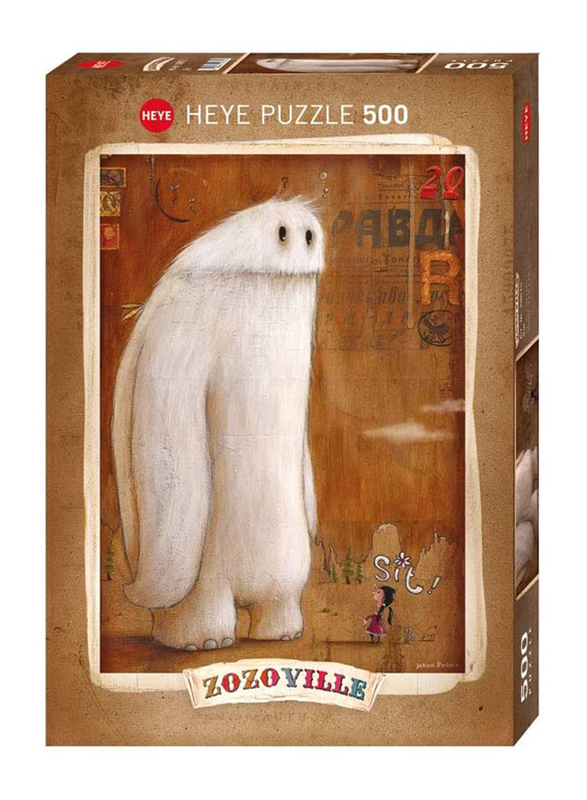 

Heye 500-Piece Zozoville Sit! Puzzle, 3+ Years